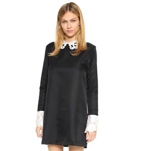 ENDLESS ROSE retro lace mini dress